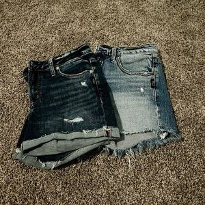 Silver Jeans Shorts: Suki Short: 26/L4 and Beau Short: 26/L 3.5